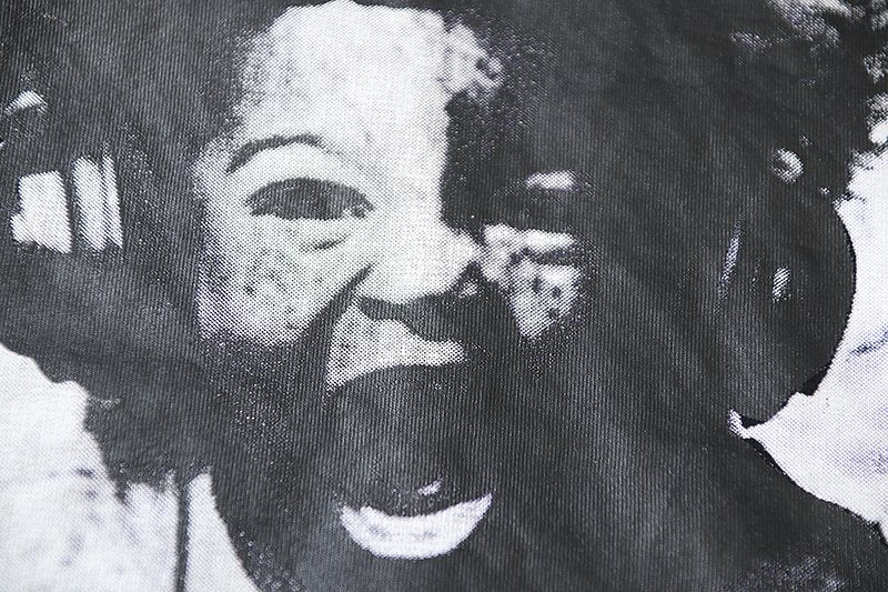 Hellstar Washed Portrait Graphic T-Shirt — detail