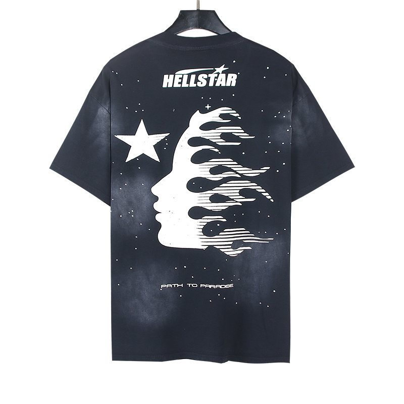 Hellstar Path to Paradise Celestial Graphic T-Shirt — back