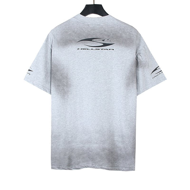 Hellstar Washed Graphic Short-Sleeve T-Shirt — back