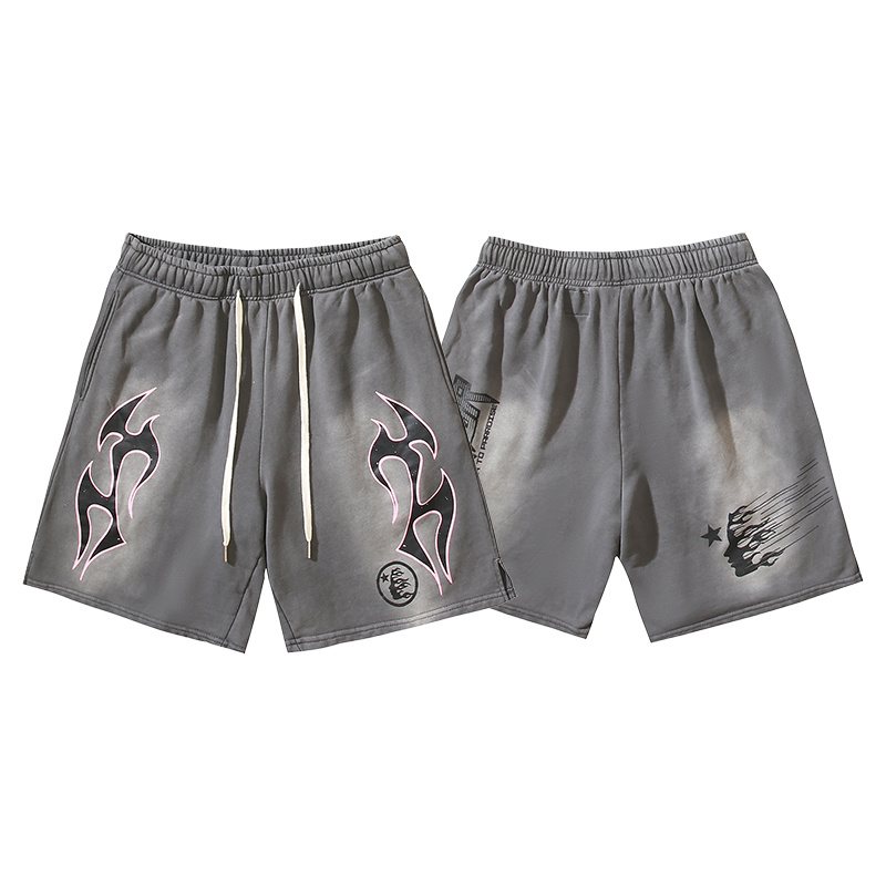Hellstar Path to Paradise Flame Graphic Shorts — hero