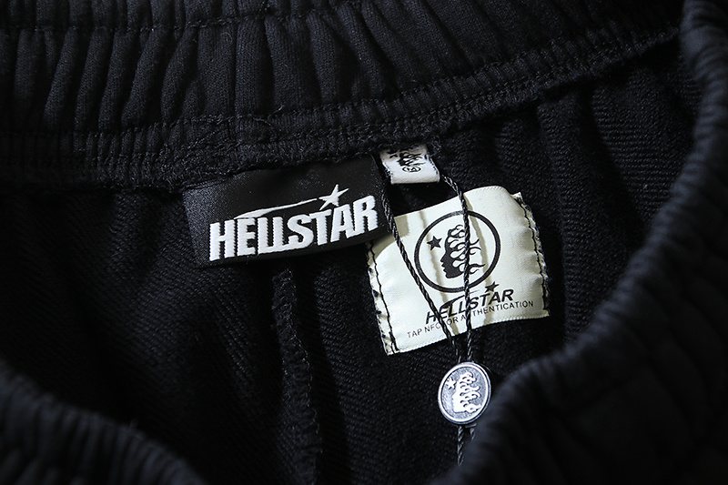 Hellstar Washed Graphic Short-Sleeve Set — neck_label
