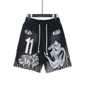 Hellstar Washed Flame 11 Graphic Shorts — hero