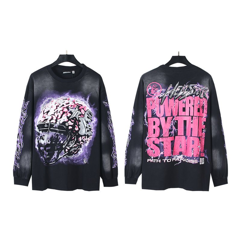 Hellstar Star Path to Paradise Graphic Long-Sleeve T-Shirt — hero