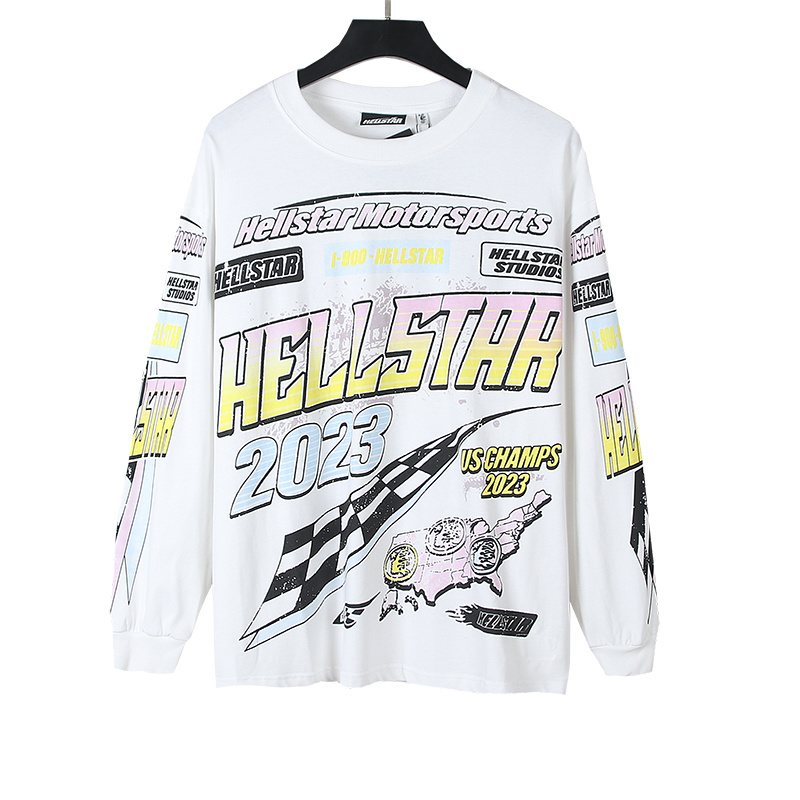 Hellstar Racing Graphic Long-Sleeve T-Shirt — hero