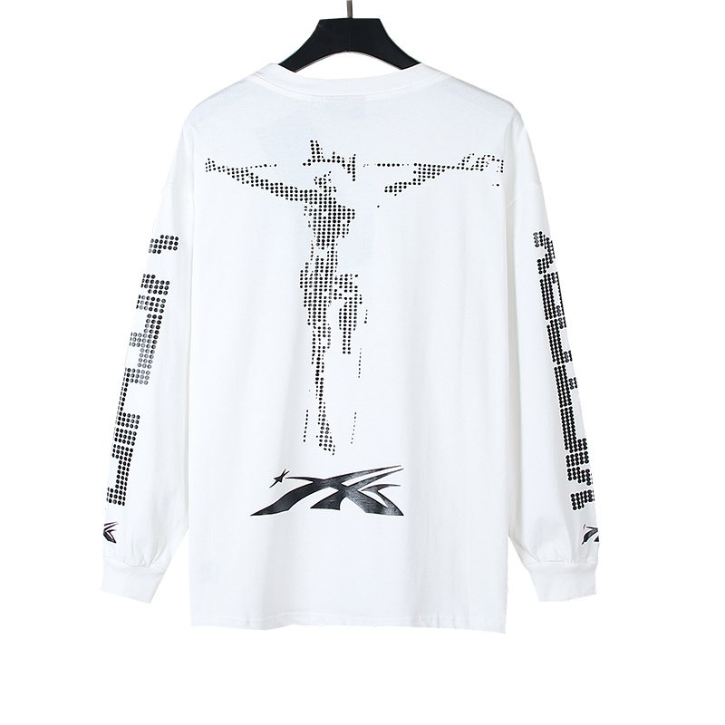 Hellstar P60 Graphic Long-Sleeve T-Shirt — back