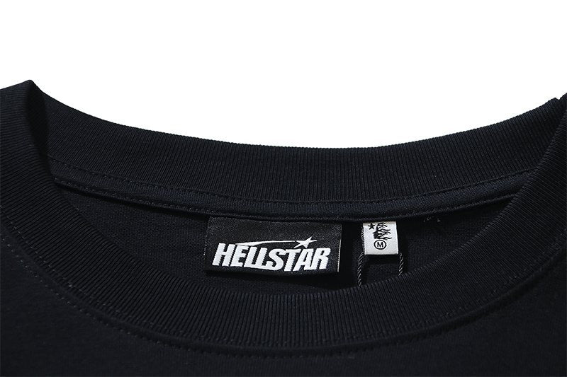 Hellstar Flame Head Graphic Long-Sleeve T-Shirt — neck_label