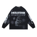 Hellstar Distressed Sports Graphic Long-Sleeve T-Shirt — hero