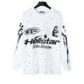 Hellstar White Graphic Long-Sleeve T-Shirt — hero