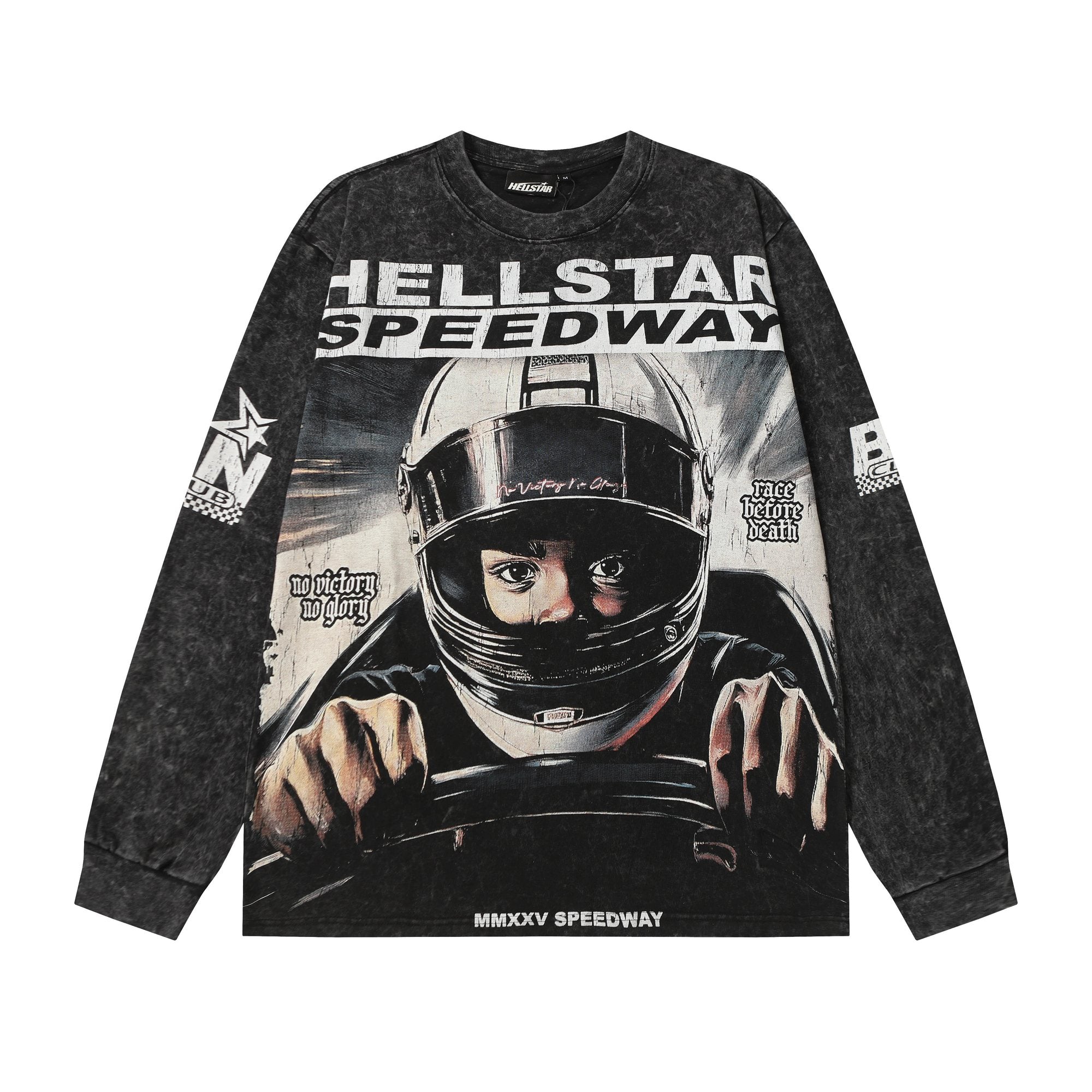 Hellstar Speedway Graphic Long-Sleeve T-Shirt — hero