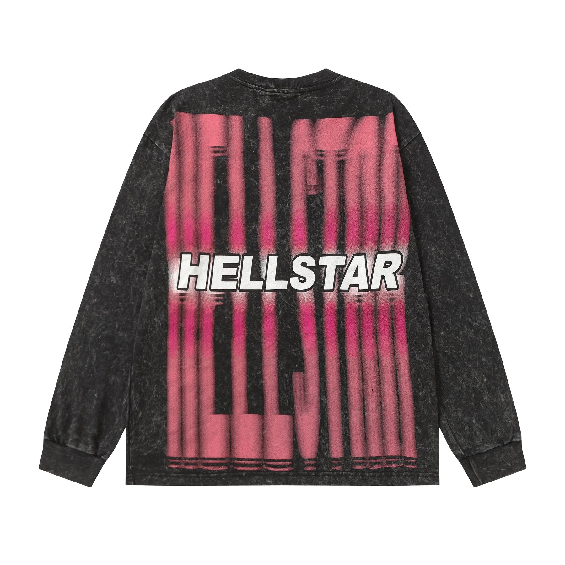 Hellstar Face Graphic Long-Sleeve T-Shirt — back