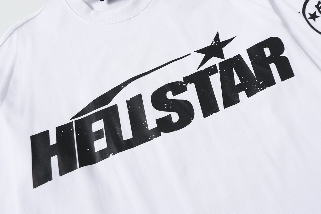 Hellstar Flaming Head Graphic Long-Sleeve T-Shirt — detail