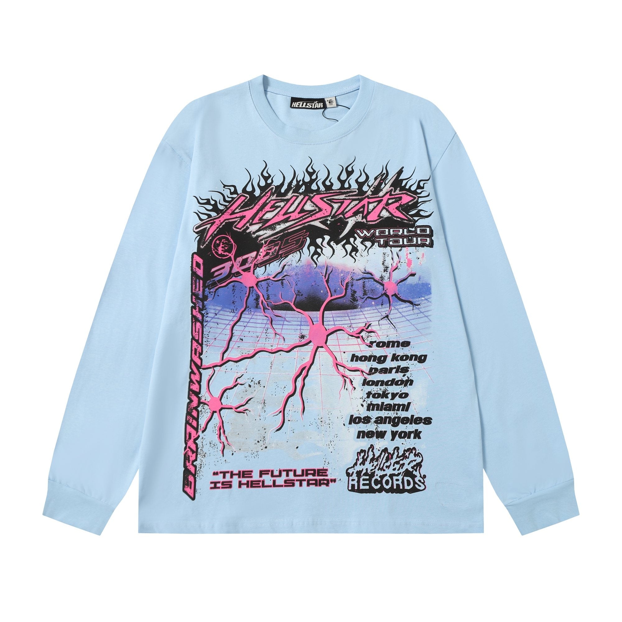 Helistar World Tour Graphic Long-Sleeve T-Shirt — hero