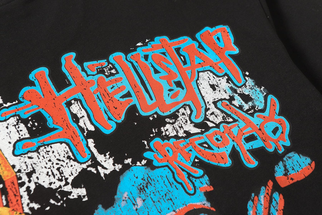 HEILSTAR Records Graphic Long-Sleeve T-Shirt — detail