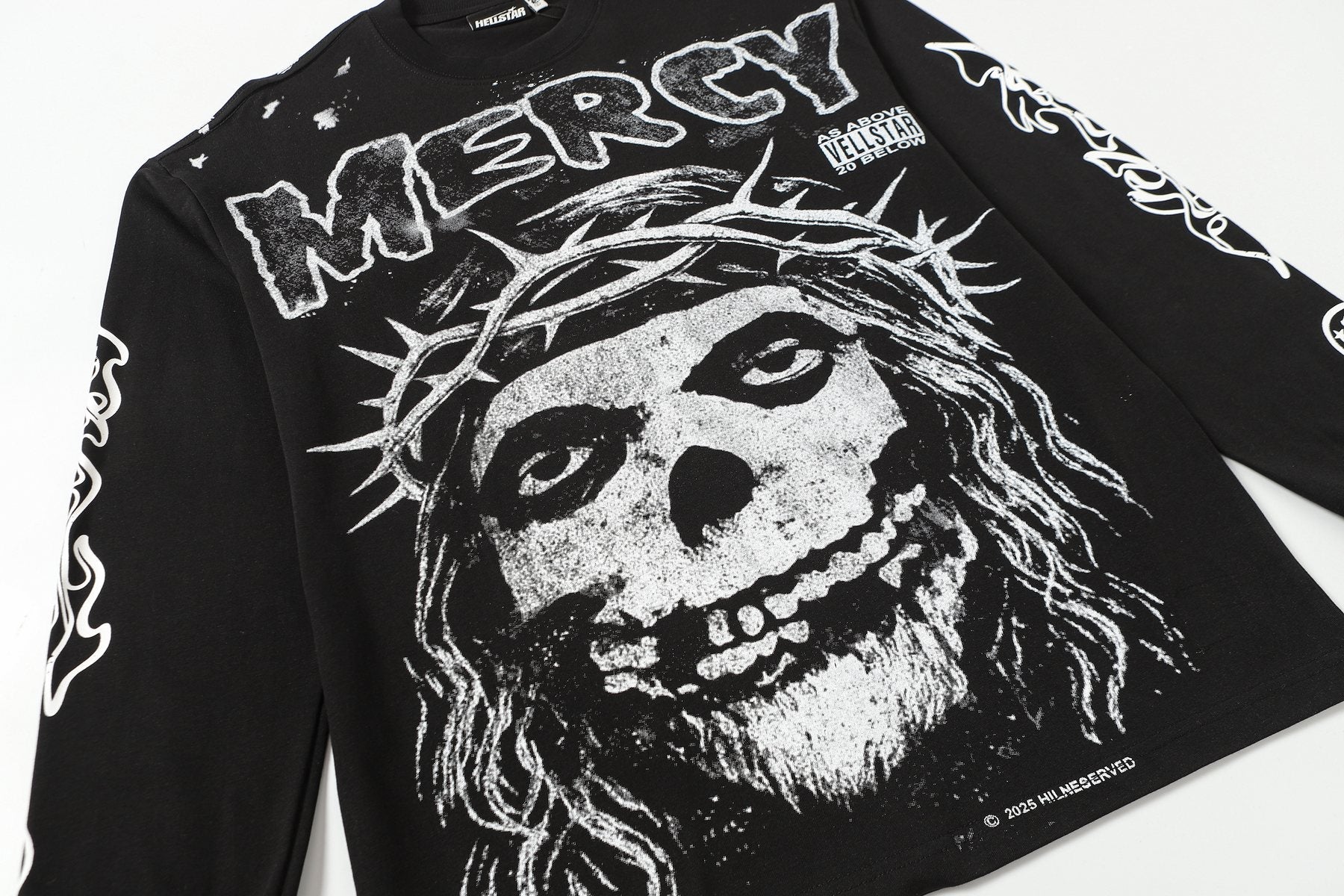 Hellstar Graphic Long-Sleeve T-Shirt — detail