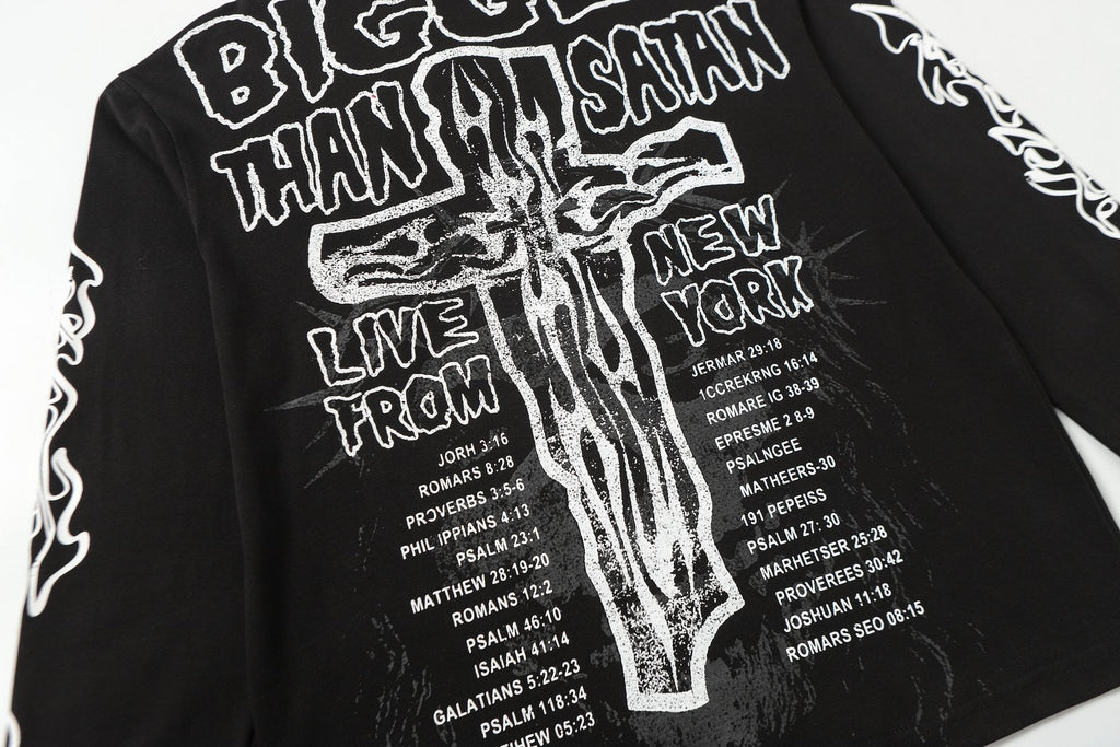 Hellstar Graphic Long-Sleeve T-Shirt — detail