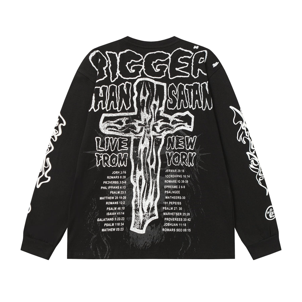 Hellstar Graphic Long-Sleeve T-Shirt — back