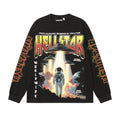 Hellstar UFO Astronaut Graphic Long-Sleeve T-Shirt — hero