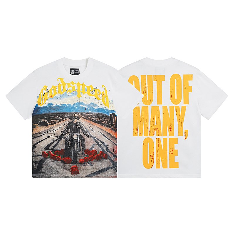 Godspeed Out of Many One Graphic T-Shirt — hero