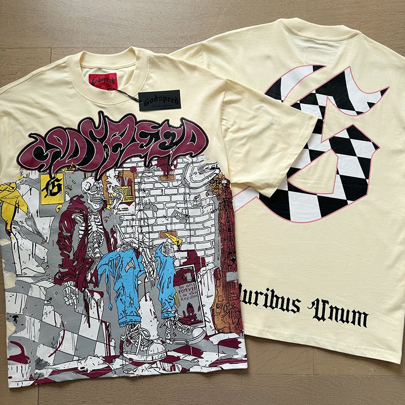 Godspeed E Pluribus Unum Graphic T-Shirt — context