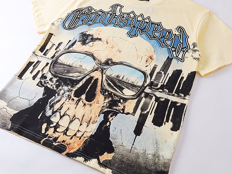Godspeed Skull Graphic Short-Sleeve T-Shirt — detail