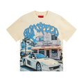 Godspeed Cream Front & Back Graphic T-Shirt — hero