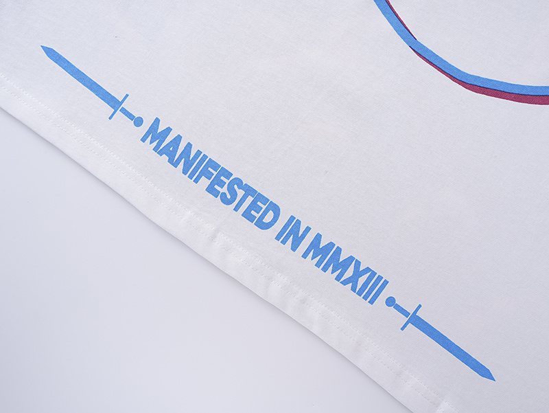 Godspeed Skeletal Front & Back Graphic T-Shirt — detail