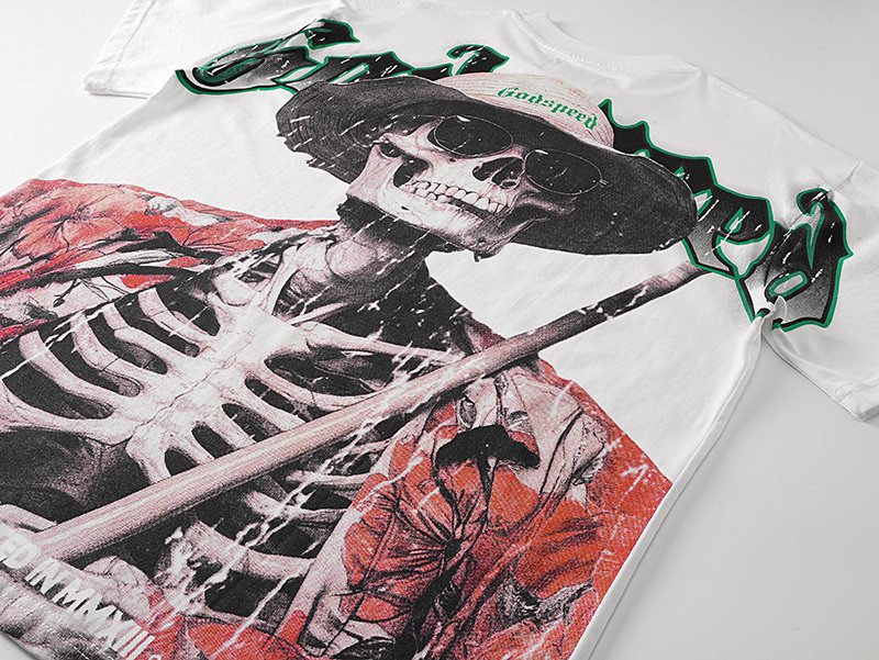 Godspeed Skeleton Graphic T-Shirt — detail