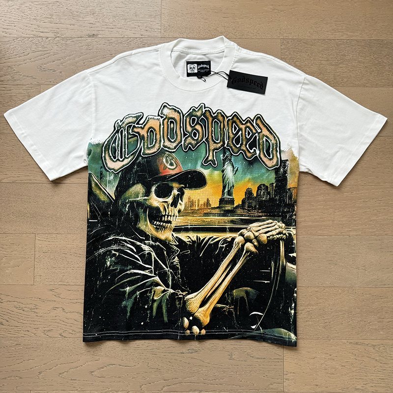 Godspeed Rock Graphic Short-Sleeve T-Shirt — front