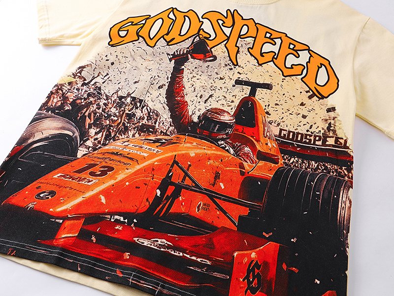 Godspeed Racing Graphic T-Shirt — detail