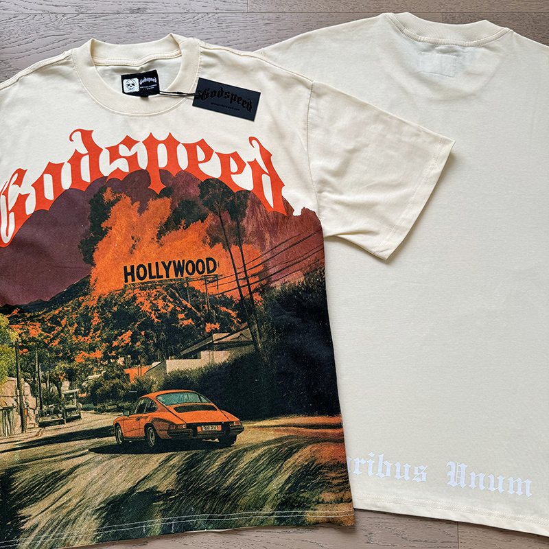Godspeed Hollywood Graphic T-Shirt — context