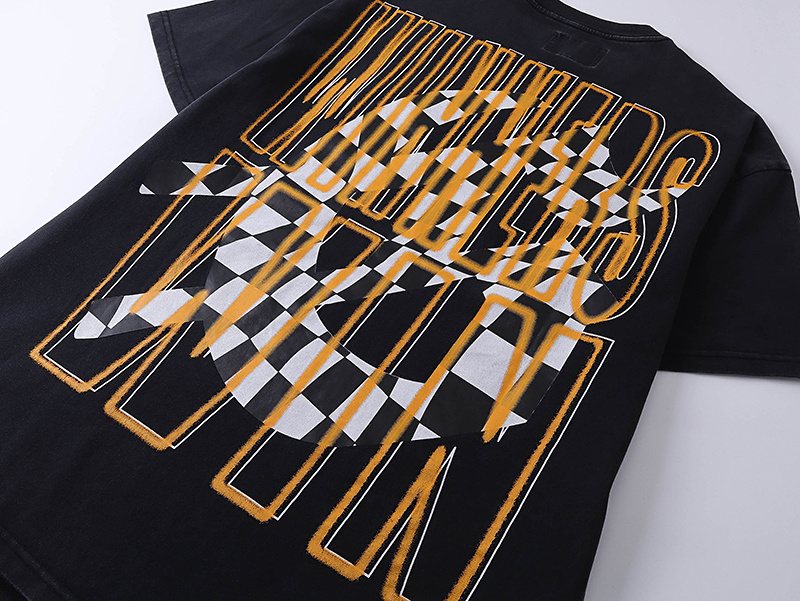 Godspeed Skull Racing Graphic T-Shirt — detail