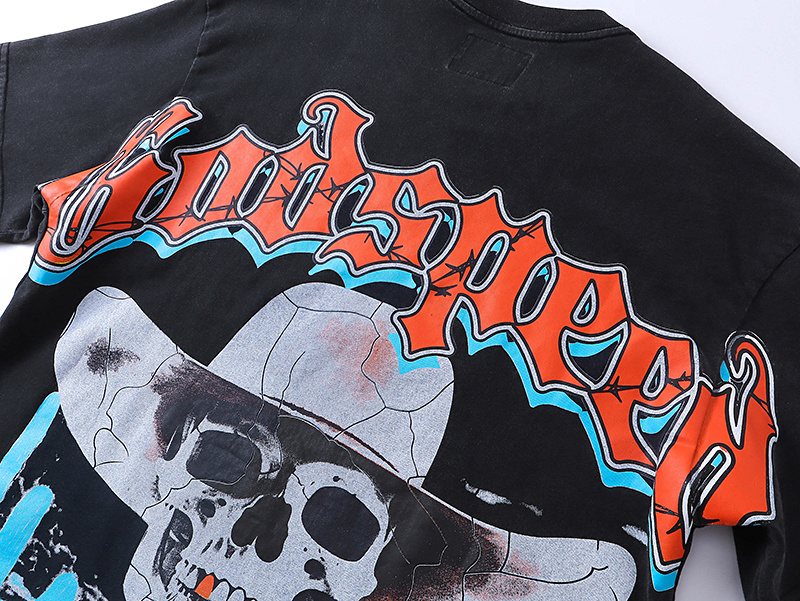 Godspeed Washed Rock Graphic T-Shirt — detail