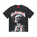 Godspeed Washed Black Skull Graphic T-Shirt — hero
