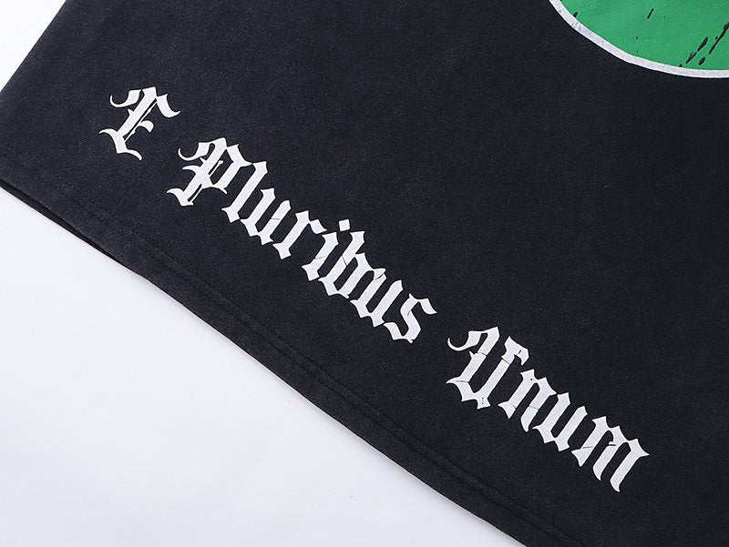 Godspeed E Pluribus Unum Washed Graphic T-Shirt — detail