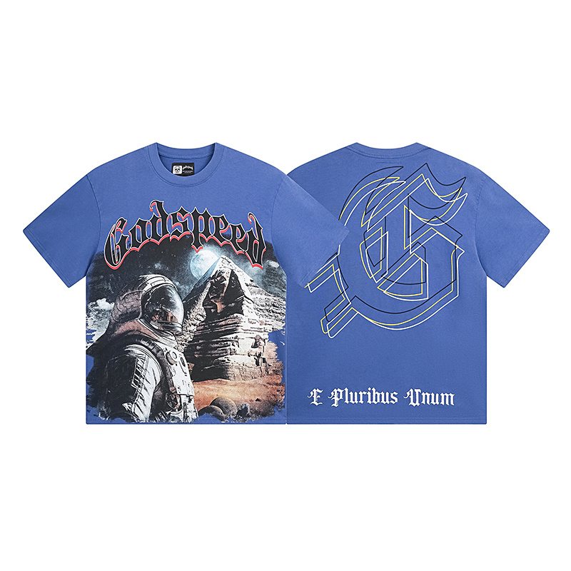 Godspeed Astronaut Graphic T-Shirt — front