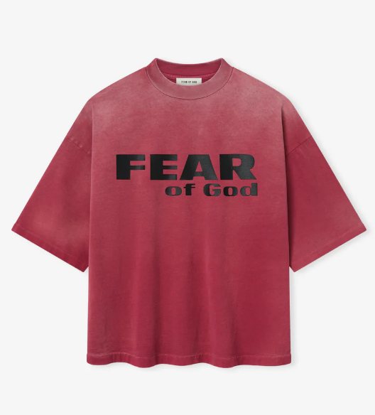 Fear of God Front Wordmark Graphic T-Shirt — front