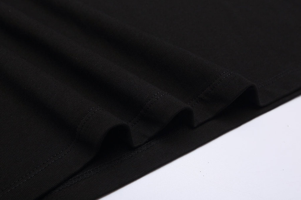 ESSENTIALS Stacked Text Graphic T-Shirt — detail