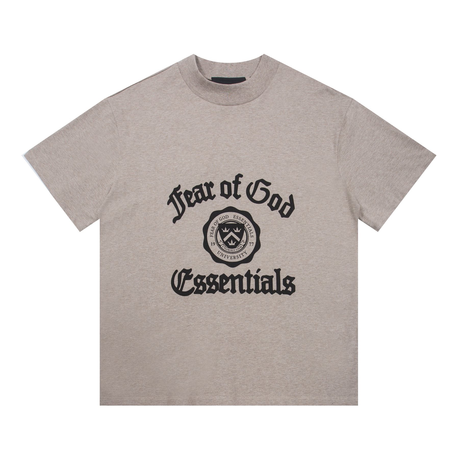 Fear of God Essentials University Crest Graphic T-Shirt — front