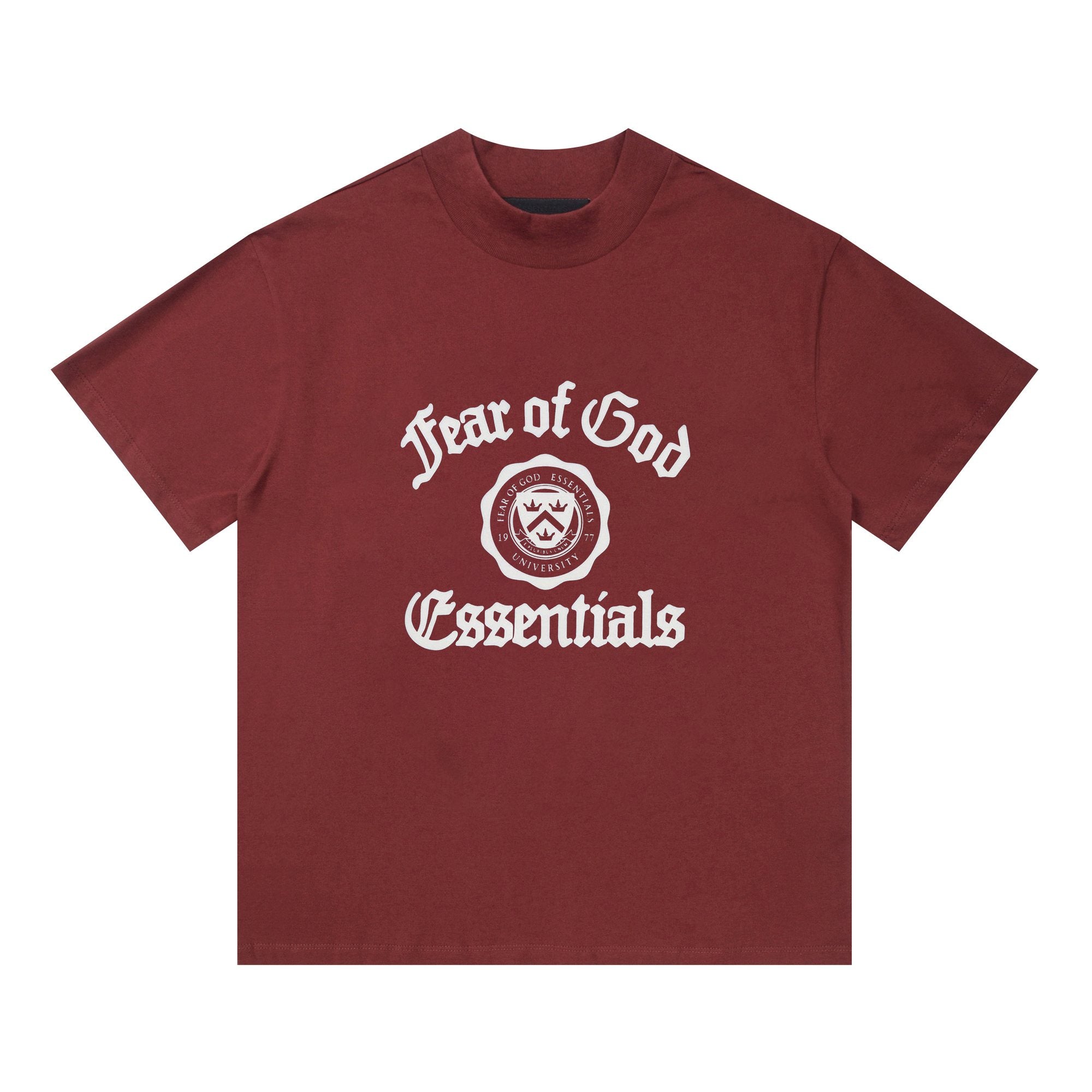 Fear of God Essentials University Crest Graphic T-Shirt — hero