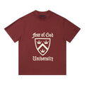 ESSENTIALS University Crest Graphic T-Shirt — front