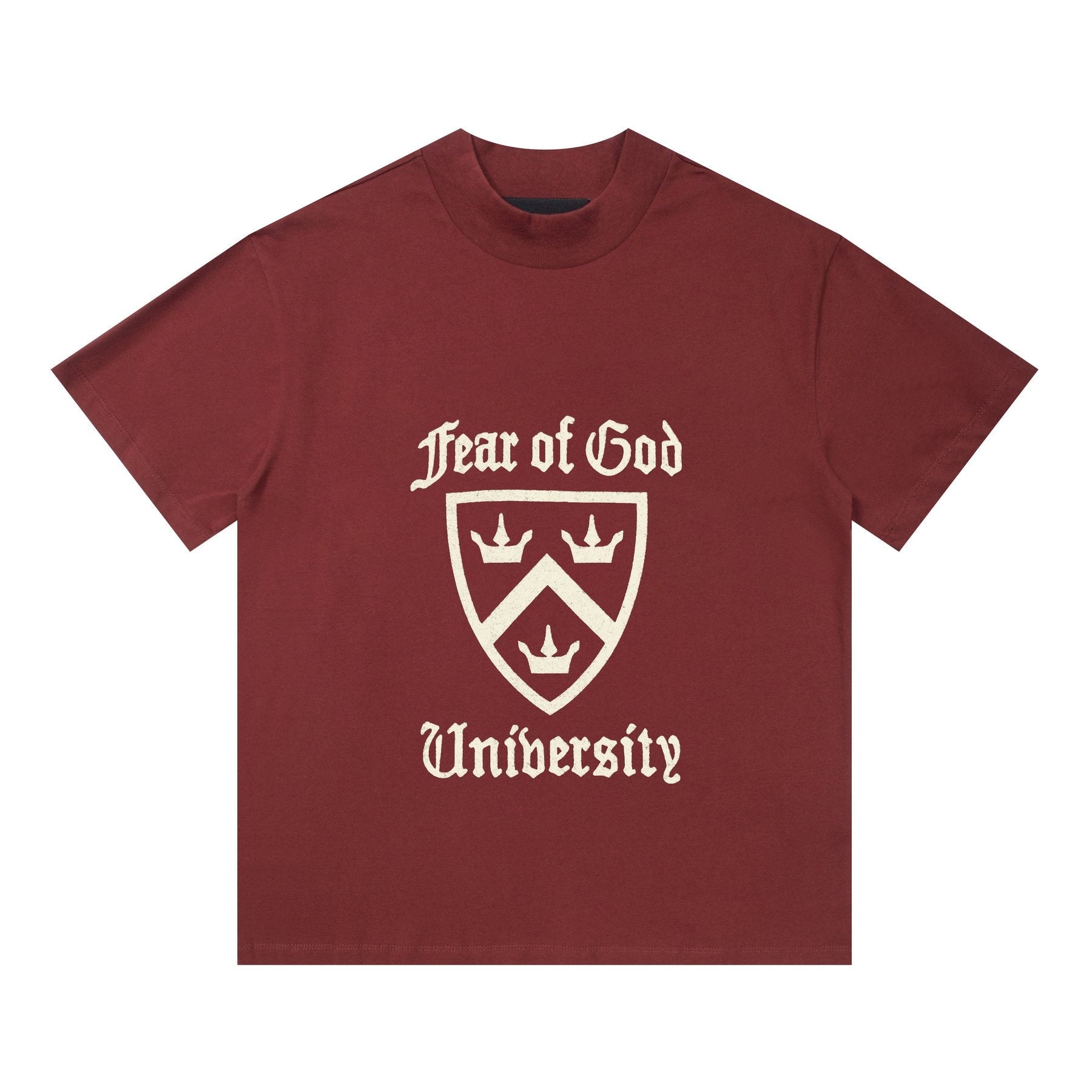 ESSENTIALS University Crest Graphic T-Shirt — front
