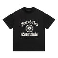 Fear of God Essentials Black College Graphic T-Shirt — front