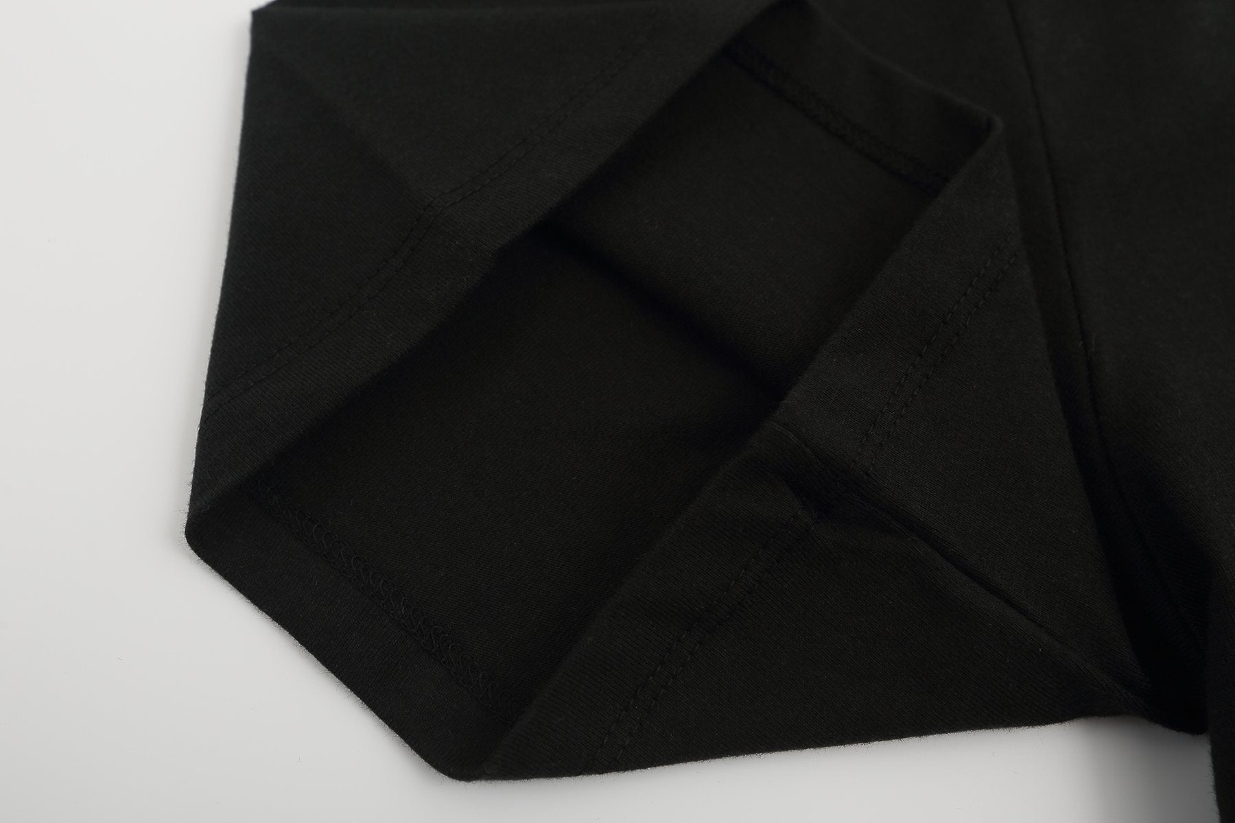 ESSENTIALS Flocked Logo Graphic T-Shirt — detail