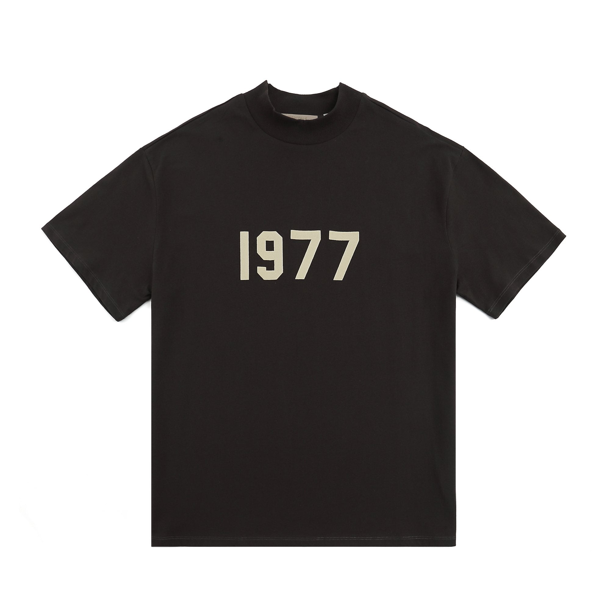 ESSENTIALS 1977 Contrast Graphic Mock-Neck T-Shirt — hero