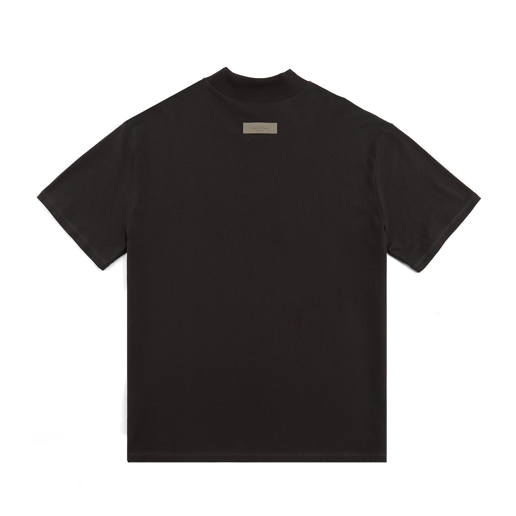 ESSENTIALS 1977 Contrast Graphic Mock-Neck T-Shirt — back
