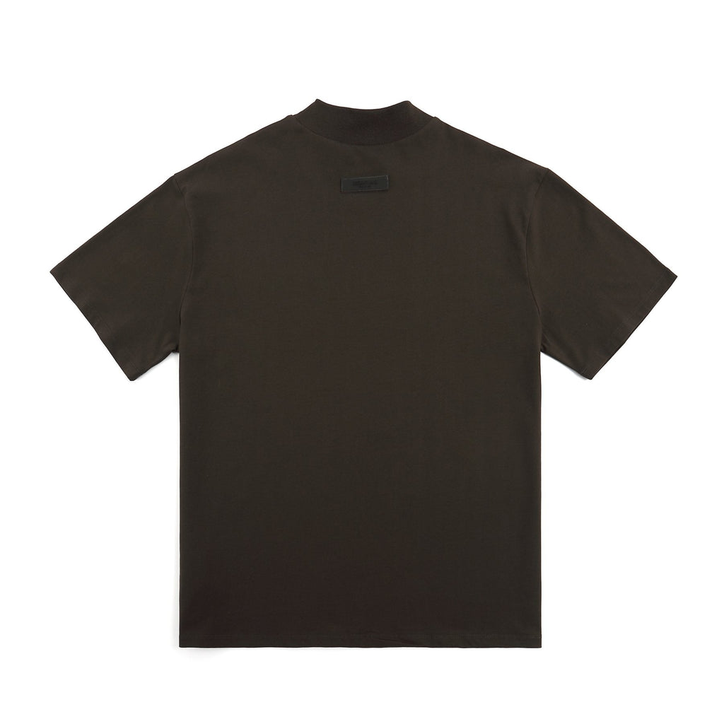 ESSENTIALS 1977 Tonal Wordmark Mock-Neck T-Shirt — back