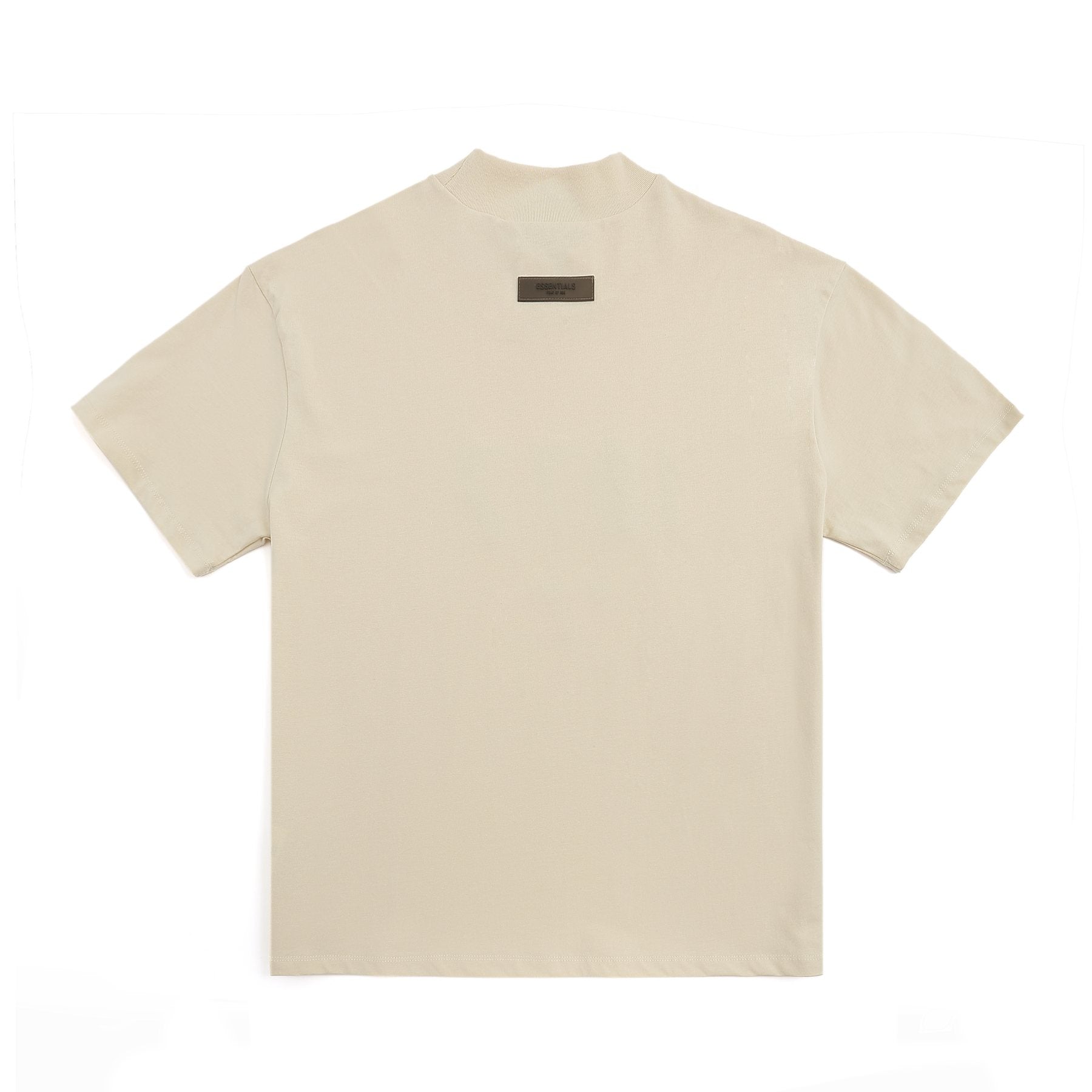 ESSENTIALS 1977 Tonal Wordmark Mock-Neck T-Shirt — back