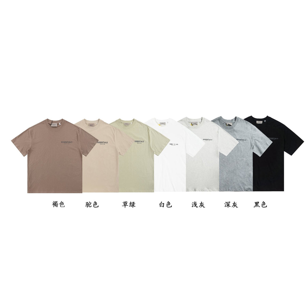ESSENTIALS Reflective Chest Logo Short-Sleeve T-Shirt — comparison