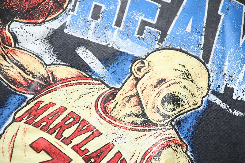 VALE USA Maryland 7 Basketball Graphic T-Shirt — detail