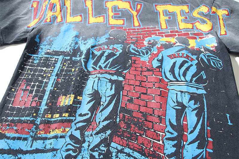 VALE USA Festival Graphic T-Shirt — detail